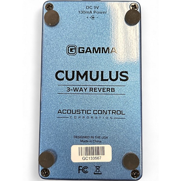 Used GAMMA CUMULUS Effect Pedal