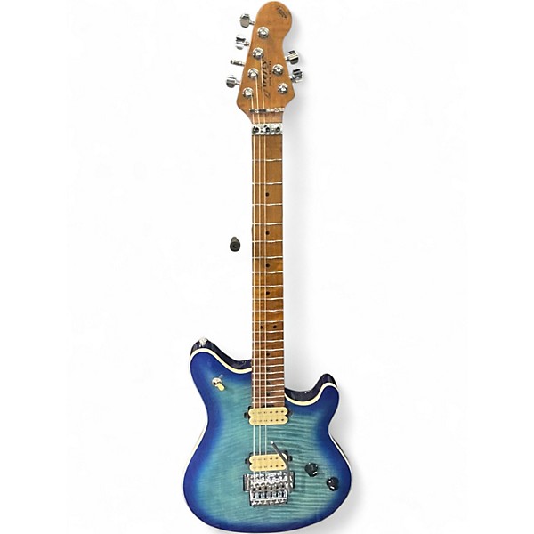 Used Firefly FFMN Pure Series Trans Blue Solid Body Electric Guitar