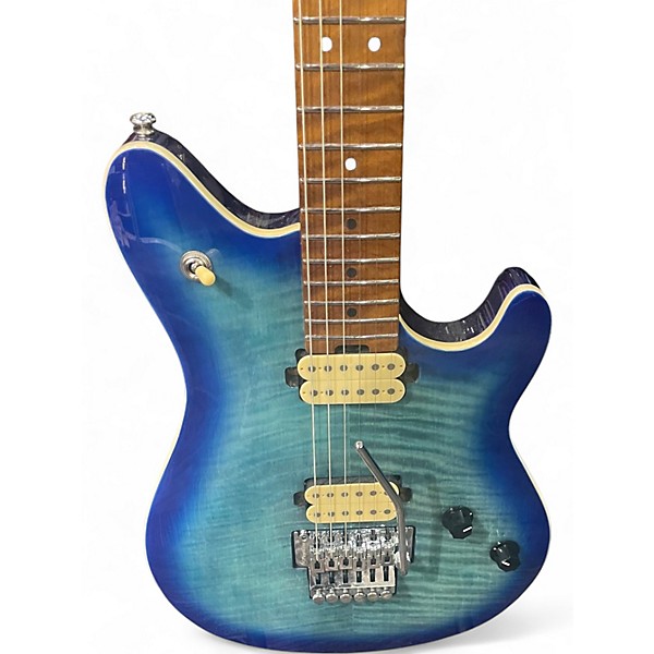 Used Firefly FFMN Pure Series Trans Blue Solid Body Electric Guitar