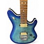 Used Firefly FFMN Pure Series Trans Blue Solid Body Electric Guitar