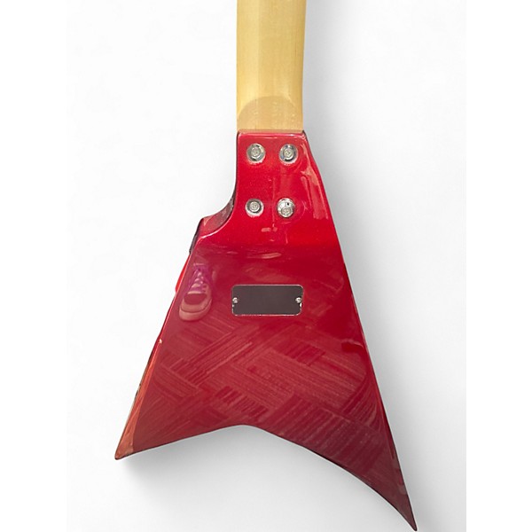 Used Kramer Charlie Parra Vanguard Candy Apple Red Solid Body Electric Guitar