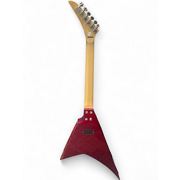 Used Kramer Charlie Parra Vanguard Candy Apple Red Solid Body Electric Guitar