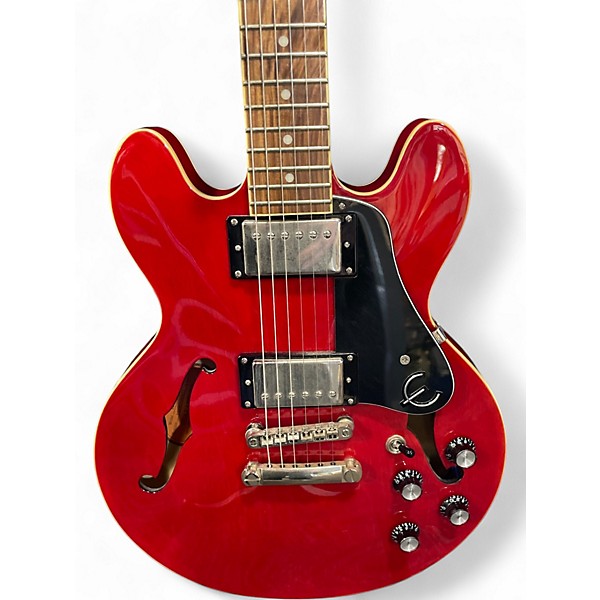 Used Epiphone ES339 Cherry Hollow Body Electric Guitar