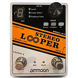 Used Ammoon Stereo Looper Pedal
