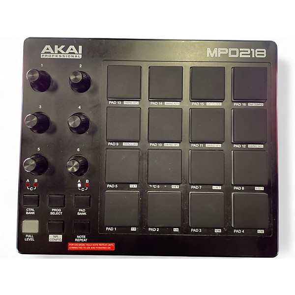 Used Akai Professional MPD218 MIDI Controller