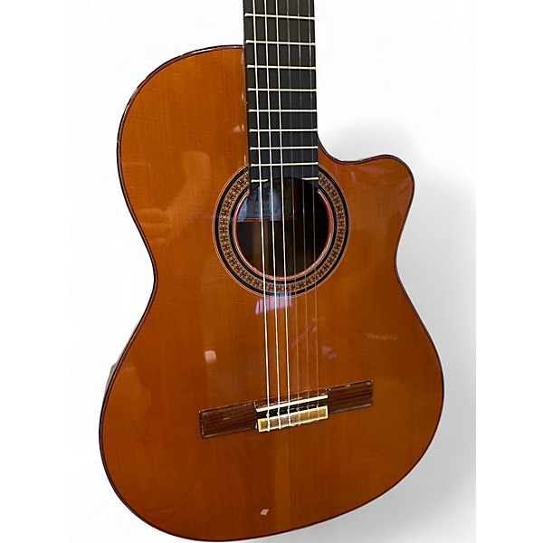 Used Jose Ramirez MARCEL DADI 2CWE Natural Classical Acoustic Electric Guitar