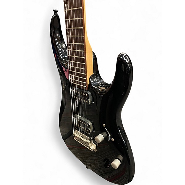 Used Cort Viva 7 Black Solid Body Electric Guitar