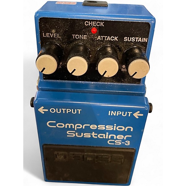 Used BOSS CS3 Compressor Sustainer Effect Pedal
