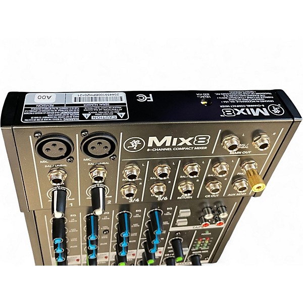 Used Mackie MIX8 Unpowered Mixer
