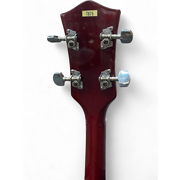Used Epiphone TB75 Trans Red Banjo