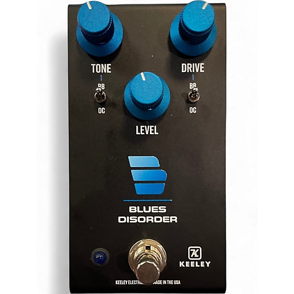 Used Keeley Blues Disorder Effect Pedal
