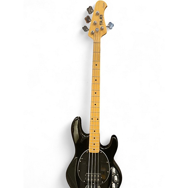 Used Sterling by Music Man Sub 4 Black Electric Bass Guitar