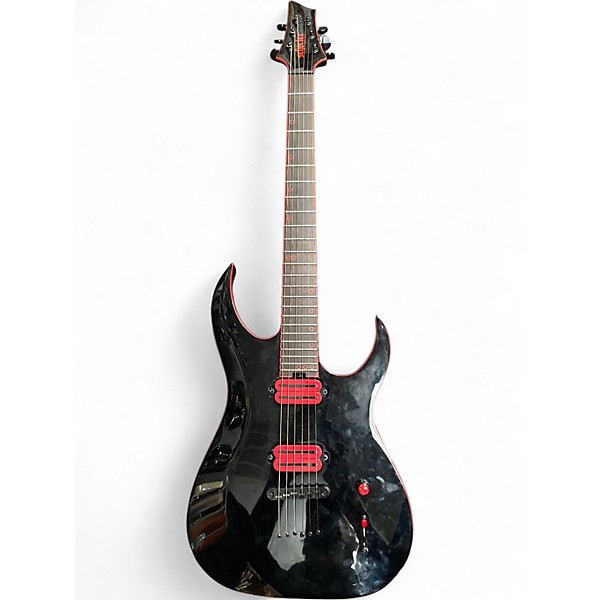 Used Schecter Guitar Research SUNSET 6 Black Solid Body Electric Guitar