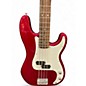 Used Squier Affinity Precision Bass Candy Apple Red Electric Bass Guitar