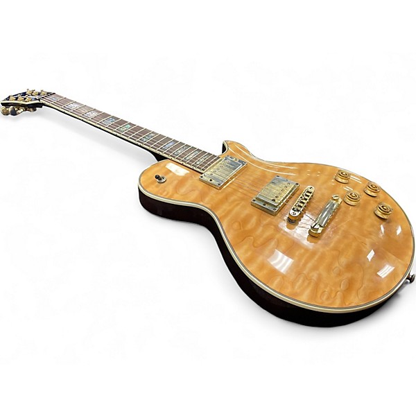 Used Michael Kelly Patriot Amber Solid Body Electric Guitar