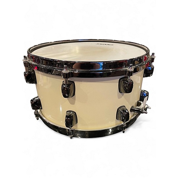 Used ddrum 14X6.5 Dominion Maple Snare White Blonde Drum