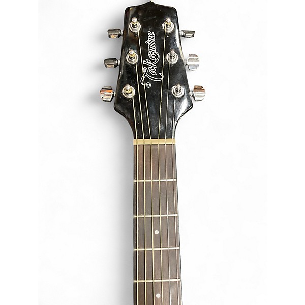 Used Takamine GD30CE Black Acoustic Electric Guitar
