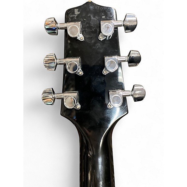 Used Takamine GD30CE Black Acoustic Electric Guitar