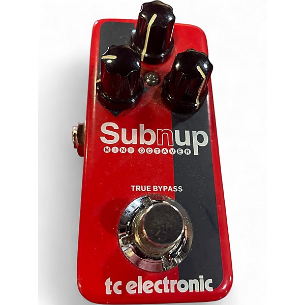 Used TC Electronic Sub N Up Mini Octaver Effect Pedal