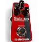Used TC Electronic Sub N Up Mini Octaver Effect Pedal thumbnail