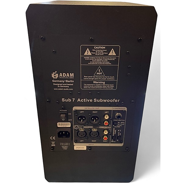Used ADAM Audio SUB7 Subwoofer