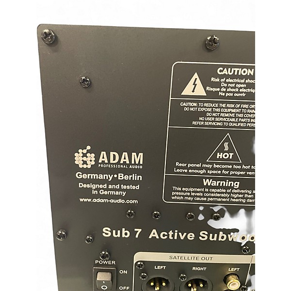 Used ADAM Audio SUB7 Subwoofer