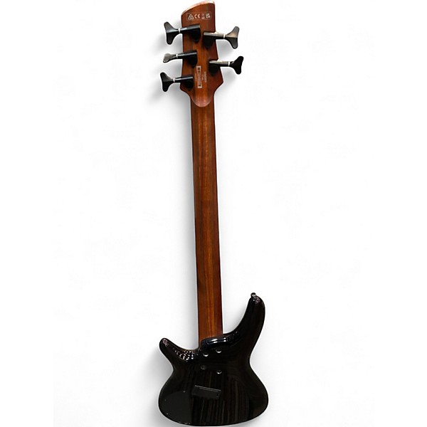 Used Ibanez SRMS805 DEEP TWILIGHT Gray Electric Bass Guitar