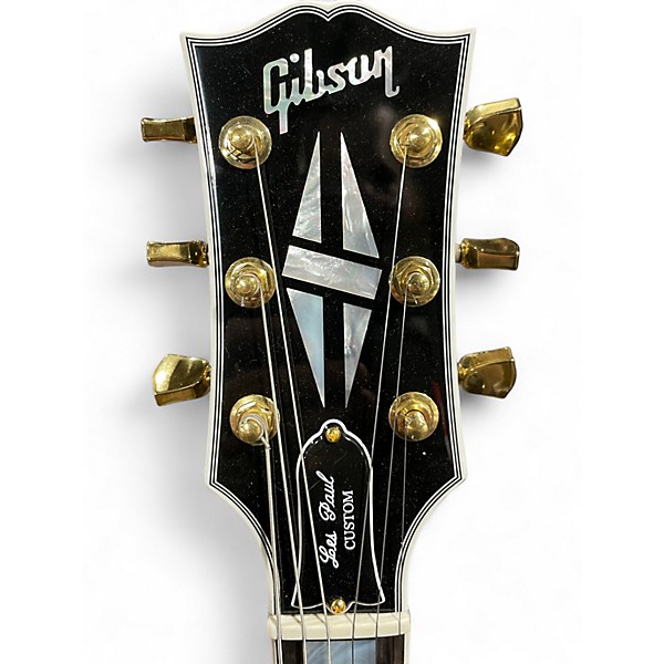 Used 2025 Gibson Les Paul Custom 70s Buttercream Solid Body Electric Guitar