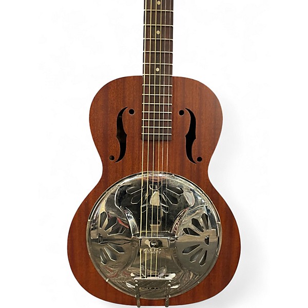 Used Gretsch Guitars G9200 Boxcar Round Neck Natural Resonator Guitar