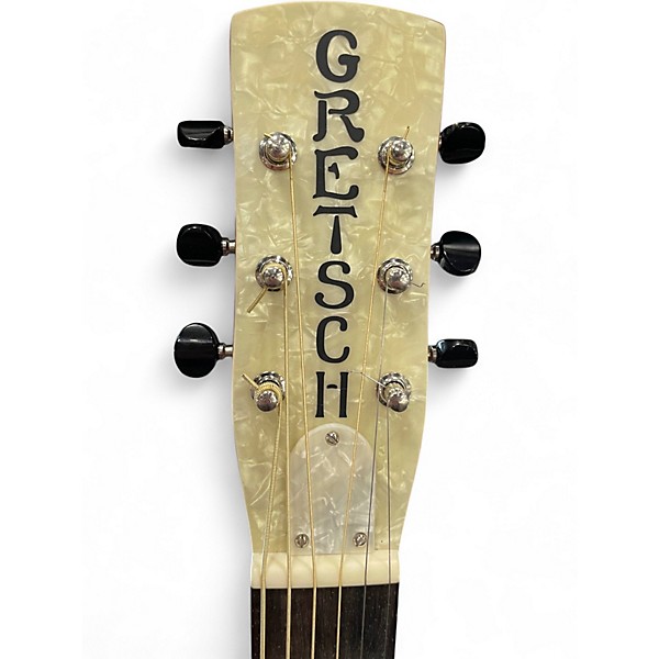 Used Gretsch Guitars G9200 Boxcar Round Neck Natural Resonator Guitar
