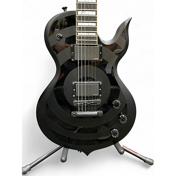 Used Wylde Audio Odin Black Solid Body Electric Guitar