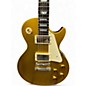 Used 2001 Gibson 1957 Reissue Les Paul Darkback Gold Top Solid Body Electric Guitar