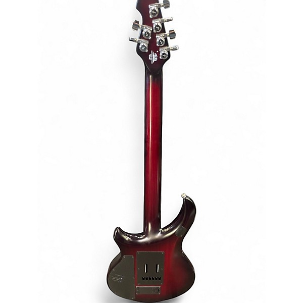 Used Ernie Ball Music Man John Petrucci Majesty 6 Red to Black Fade Solid Body Electric Guitar