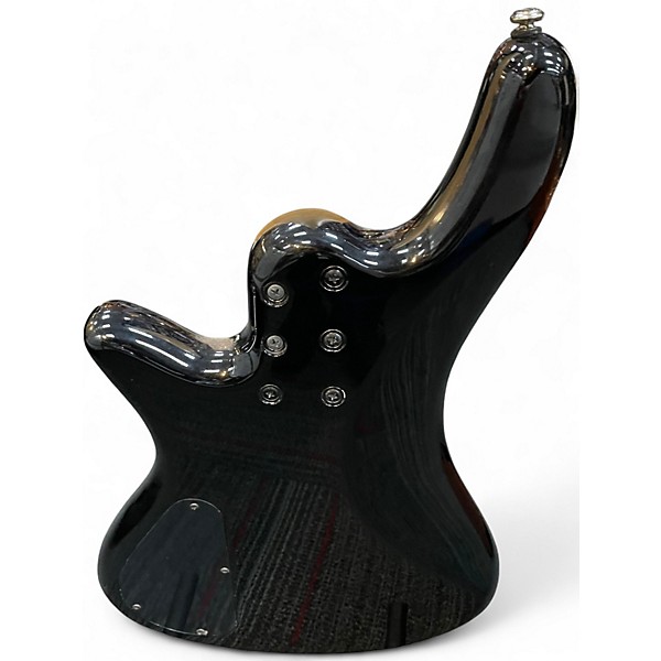 Used Schecter Guitar Research Diamond Passive Custom Active Crimson Red Trans Electric Bass Guitar