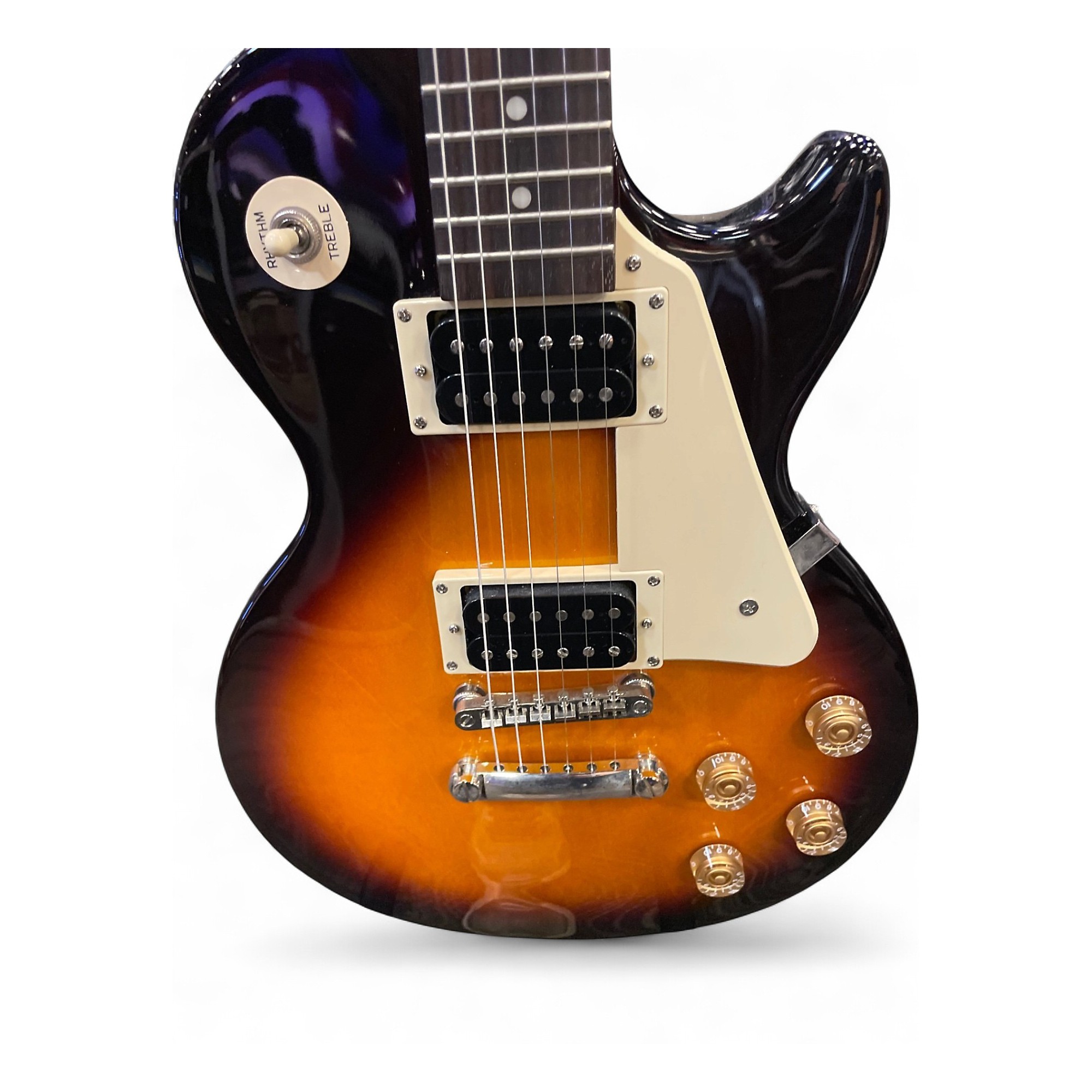 Used 2013 Epiphone les paul 100 2 Color Sunburst Solid Body