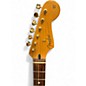 Used Fender Deluxe Stratocaster Sapphire Blue Trans Solid Body Electric Guitar