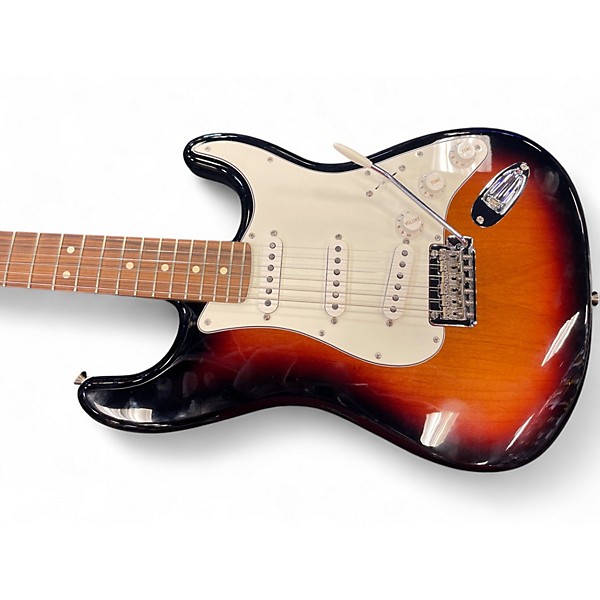 Used Fender Player Stratocaster 3 Tone Sunburst Solid Body Electric Guitar
