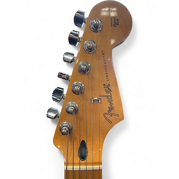 Used Fender Player Plus Stratocaster Plus Top HSS Cherry Sunburst Solid Body Electric Guitar