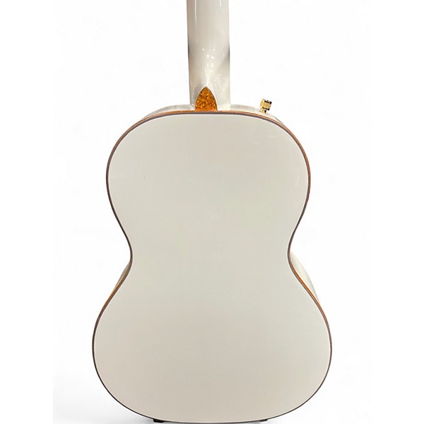 Used Gretsch Guitars G5021WPE Rancher Penguin Parlor White Acoustic Electric Guitar