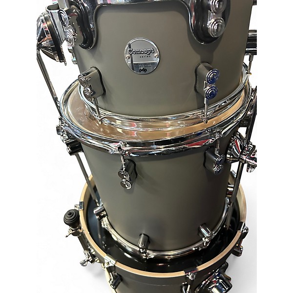 Used PDP by DW 3 Piece Concept Series Gray Drum Kit