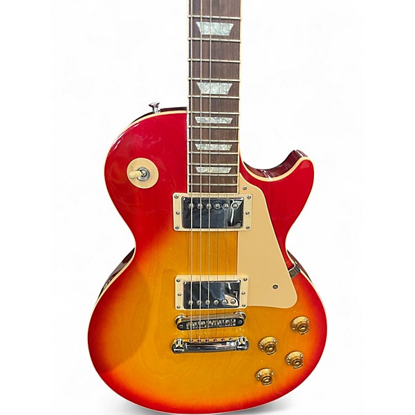 Used Gibson 50s Style Les Paul Standard VOS 2 Tone Sunburst Solid Body Electric Guitar
