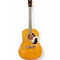 Vintage 1970s Yamaha FG75 Natural Acoustic Guitar thumbnail