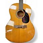 Vintage 1970s Yamaha FG75 Natural Acoustic Guitar