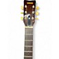 Vintage 1970s Yamaha FG75 Natural Acoustic Guitar