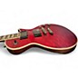 Used ESP ltd ec401qm Red Solid Body Electric Guitar