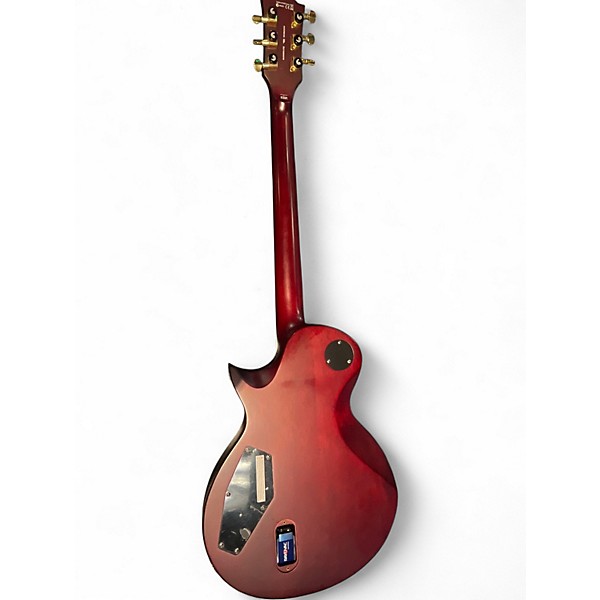 Used ESP ltd ec401qm Red Solid Body Electric Guitar