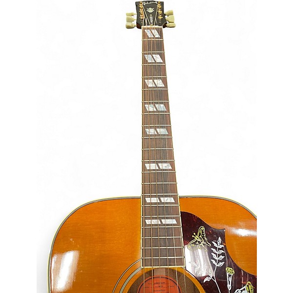 Used 2024 Gibson Hummingbird Sandburst Acoustic Electric Guitar
