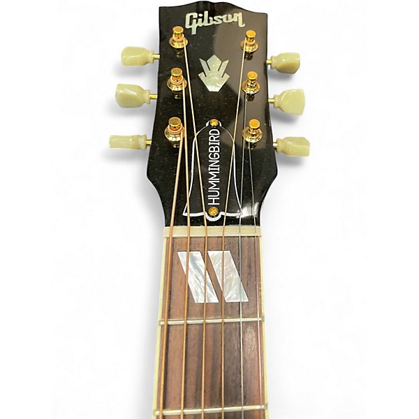 Used 2024 Gibson Hummingbird Sandburst Acoustic Electric Guitar