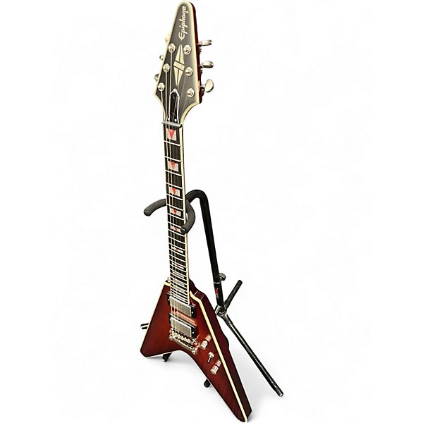 Used Epiphone FLYING V PROPHECY Red Solid Body Electric Guitar