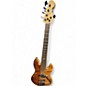 Used Roscoe J5 CLASSIC Natural Electric Bass Guitar thumbnail